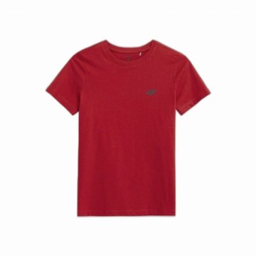 Children’s Short Sleeve T-Shirt 4F M291 Red