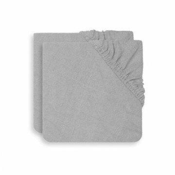 Bigbuy Home Подогнанный нижний лист 2550-503-00078 50 x 70 cm Раздевалка Серый (Пересмотрено A+)