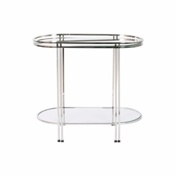 Вспомогательный стол Home ESPRIT Серебристый Сталь Зеркало 70 x 35 x 63 cm