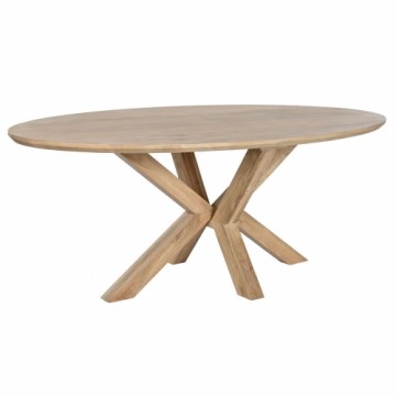 Pusdienu galds Home ESPRIT Dabisks Mango koks 200 x 100 x 77 cm