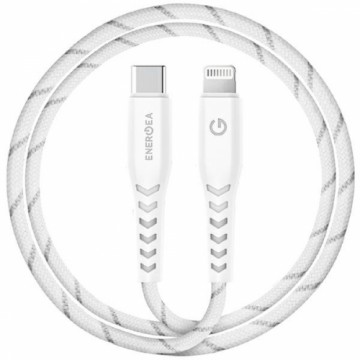 ENERGEA kabel Nyloflex USB-C - Lightning C94 MFI 1.5m biały|white