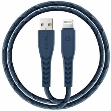 ENERGEA kabel Nyloflex USB - Lightning Charge and Sync C89 MFI 1.5m niebieski|blue