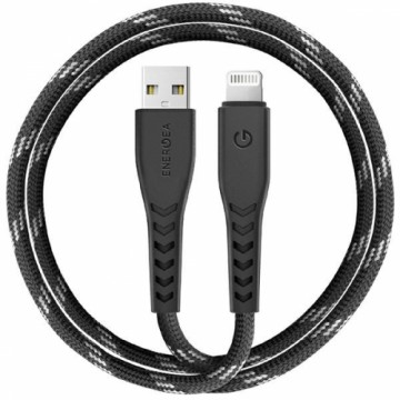 ENERGEA kabel Nyloflex USB - Lightning Charge and Sync C89 MFI 1.5m czarny|black