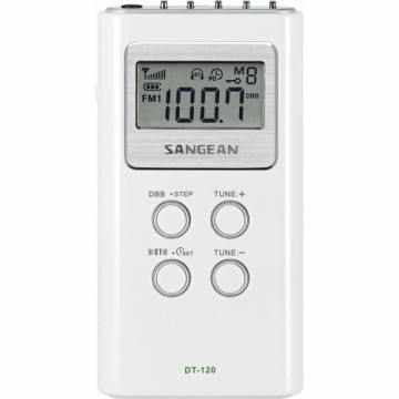 Radio Sangean DT120W BLANCO Balts
