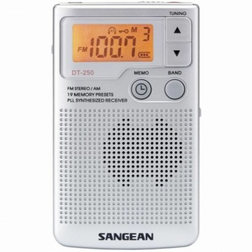 Радио Sangean DT250S Серебристый