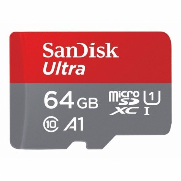 Карта памяти микро-SD с адаптером SanDisk SDSQUA4-064G-GN6TA 64 Гб