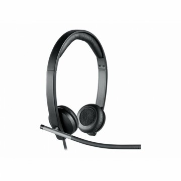 Головные наушники Logitech H650E Чёрный