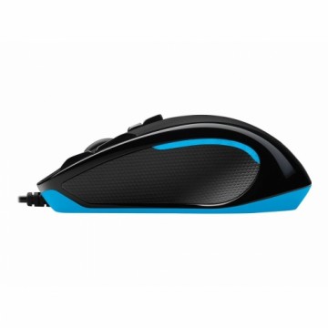 Spēļu Pele Logitech G300s 2500 dpi Melns/Zils Melns