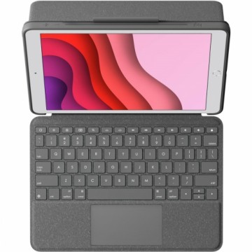 Bluetooth Keyboard with Support for Tablet Logitech 920-009624 Qwertz German Grey Graphite