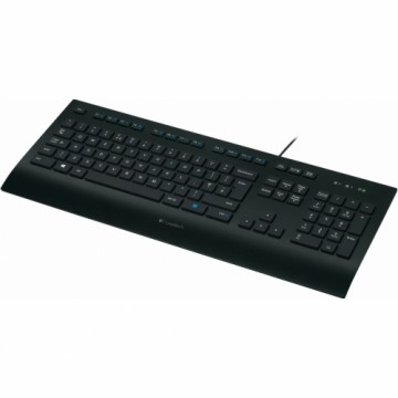 Keyboard Logitech K280E Black QWERTZ