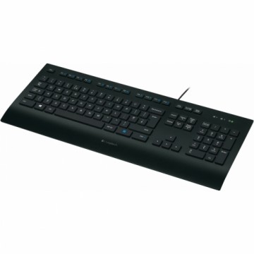 Klaviatūra Logitech K280E Melns QWERTZ