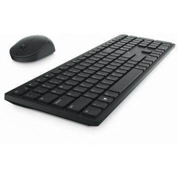 Ciparu tastatūra Dell Pro KM5221W Qwertz Vācu Melns