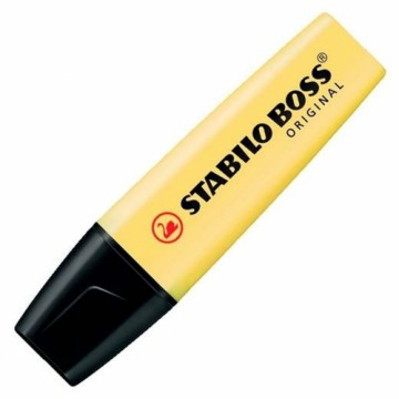 Fluorescent Marker Stabilo BOSS ORIGINAL Yellow (10 Units) (10 uds)
