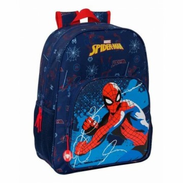 Skolas soma Spider-Man Zils 33 cm