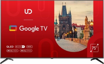 UD 75" TV 75QGU8210S 4K Ultra HD, Q-LED, DVB-T/T2/C