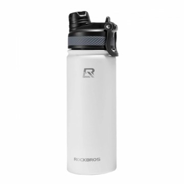 Rockbros 35210029005 bicycle thermal bottle for drinks 530 ml - white