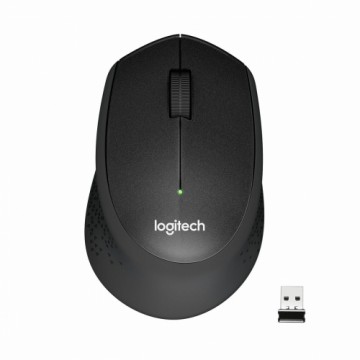 Bezvadu Pele Logitech M330 Silent Plus Melns