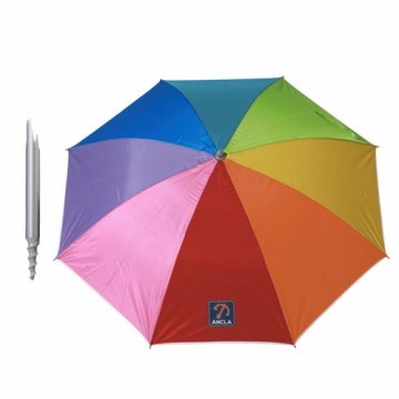 Bigbuy Outdoor Пляжный зонт 220 cm UPF 50+ Varavīksni
