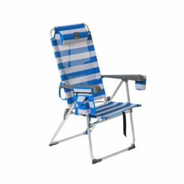 Bigbuy Garden Складной стул Тёмно Синий 106 x 47 x 45 cm
