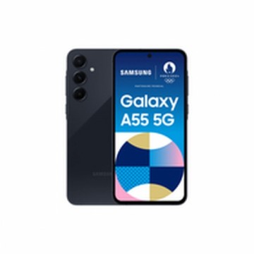 Viedtālruņi Samsung A55 5G BLACK Melns 8 GB RAM 128 GB