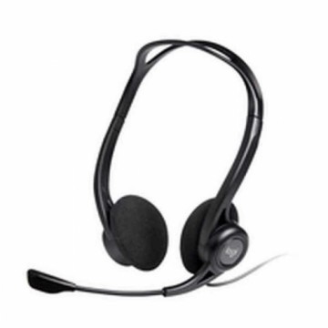Headphones with Headband Logitech 960  Black