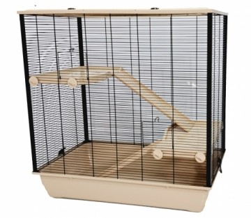INTER-ZOO Frodo + Plastic Beige - cage for a hamster