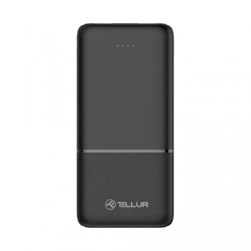 Tellur 10000mAh power bank black