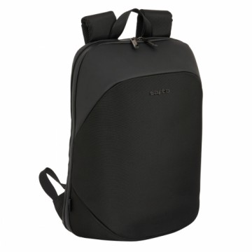 Школьный рюкзак Safta Black Чёрный 30 x 44 x 16 cm