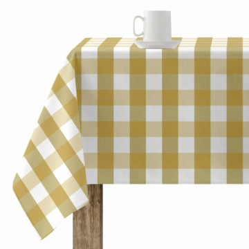 Stain-proof resined tablecloth Belum Cuadros Mustard 200 x 150 cm