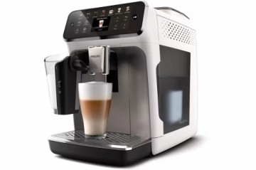 PHILIPS 4400 sērijas Pilnībā-automātisks Espresso kafijas automāts, balts - EP4443/70