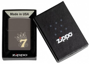 Zippo Lighter 48913 Lucky 7 Design