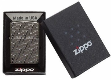Zippo Lighter 49173 Armor® Geometric Weave Design