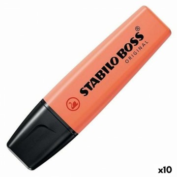 Highlighter Stabilo Coral (10 Units)