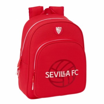 School Bag Sevilla Fútbol Club Red 28 x 34 x 10 cm