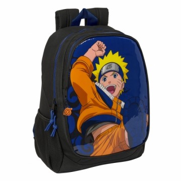 School Bag Naruto Ninja Blue Black 32 x 44 x 16 cm