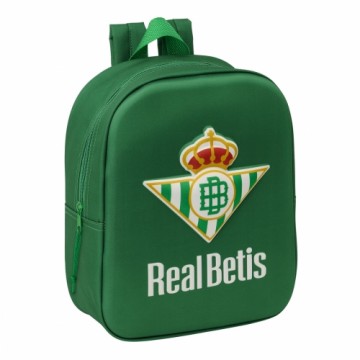 School Bag Real Betis Balompié Green 22 x 27 x 10 cm 3D