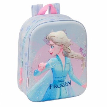 School Bag Frozen Lilac 22 x 27 x 10 cm 3D