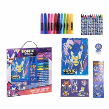 Stationery Set Sonic Blue