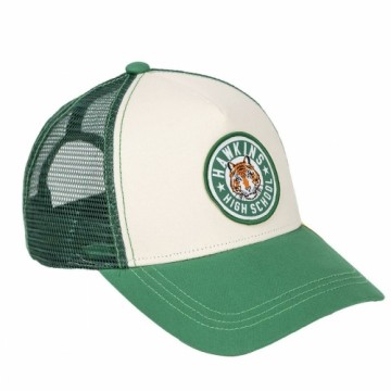 Спортивная кепка Stranger Things Зеленый 58 cm