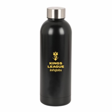 Бутылка с водой Kings League Чёрный 500 ml