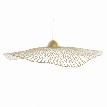 Ceiling Light DKD Home Decor Bamboo Sunhat (88 x 88 x 17 cm)