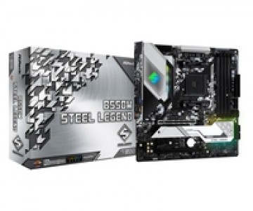 ASRock B550M Steel Legend - Motherboard - micro ATX - Socket AM4 - AMD B550 4710483931505