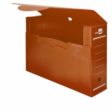File Box Liderpapel DF08 Brown (5 Units)