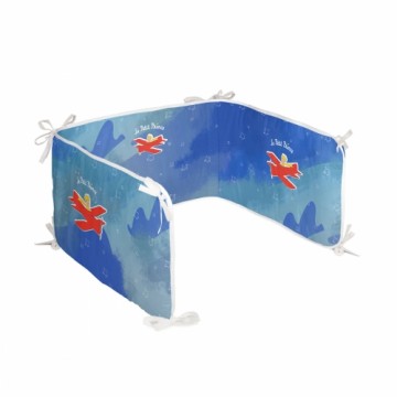 Cot protector HappyFriday Le Petit Prince Son avion Multicolour 210 x 40 cm