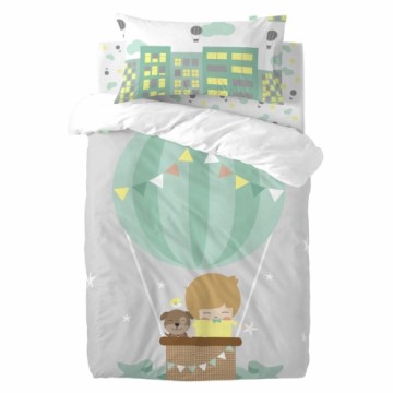 Комплект чехлов для одеяла HappyFriday Happynois Air Balloon Разноцветный Детская кроватка 2 Предметы