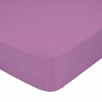 Fitted sheet HappyFriday BASIC KIDS Lilac 70 x 140 x 14 cm