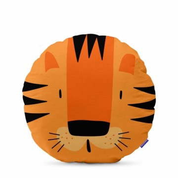 Cushion HappyFriday HF Mini Multicolour Tiger 50 x 50 cm