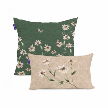 Set of cushion covers HappyFriday Tinny bloom  Multicolour 2 Pieces