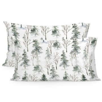 Pillowcase HappyFriday Mystical winter Multicolour 50 x 75 cm (2 Units)
