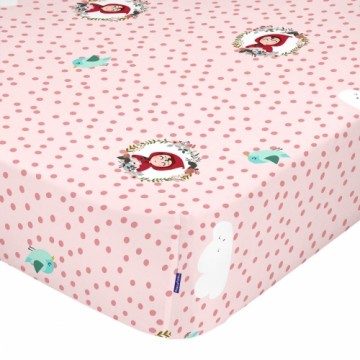 Fitted sheet HappyFriday MR FOX Multicolour 90 x 200 x 32 cm